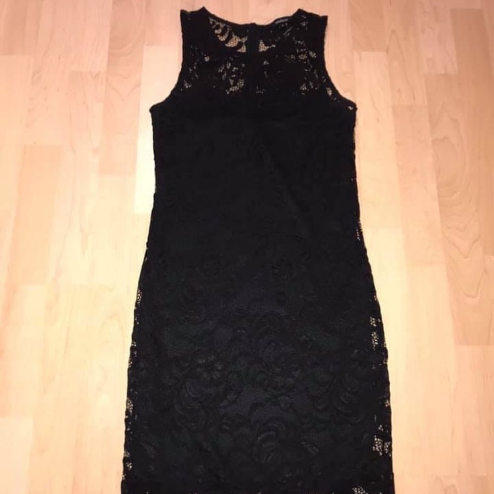 black dress